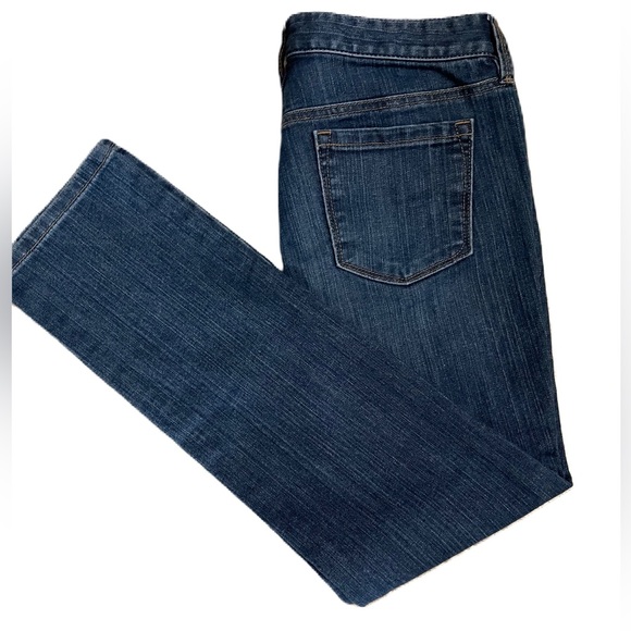 Ann Taylor Loft Modern Straight Leg Ladies Denim Jeans - Size 4P - Picture 3 of 12